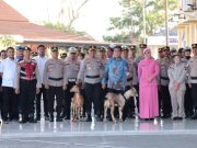 Kapolres OKI Beri Penghargaan Unik saat Pelepasan Ipda Dobri Armas