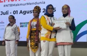 Atlet Senam Asal OKI Torehkan Prestasi di Fornas VIII NTB