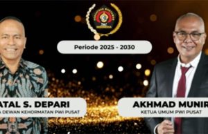 Kongres PWI 2025: Akhmad Munir Terpilih Ketua Umum, Atal S. Depari Pimpin Dewan Kehormatan