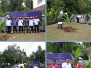 Dukung Ketahanan Pangan Nasional, Lapas Kayuagung Tanam 75 Pohon Kelapa