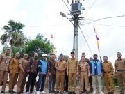 Pemkab OKI, Telkomsel, dan PLN Entaskan Desa Blankspot Lewat Program Internet Gotong Royong