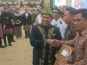 BPN dan Dinas Pertanahan OKI Serahkan Sertifikat Tanah Wakaf dan 1.500 Bidang PTSL pada HUT OKI ke-80