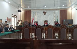 Majelis Hakim Nyatakan Kades Nonaktif Pematang Panggang Bersalah Gunakan Ijazah Palsu