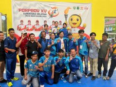 Gulat Putri OKI Sabet Tiga Medali Emas di PORPROV XV Sumsel 2025