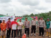 Polsek Muara Padang Gelar Penanaman Jagung Serentak Dukung Swasembada Pangan 2025