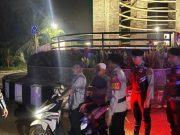 Polres Banyuasin Gelar Patroli Masif untuk Jaga Kondusivitas di Jalur Lintas Timur Sumatera