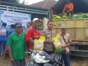 Polres Banyuasin Sukses Gelar Gerakan Pangan Murah, 8 Ton Beras Bulog Ludes Terjual