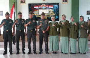 Perkuat Soliditas, Kodim 0402/OKI-OI Gelar Sertijab Perwira dan Sambut Personel Baru