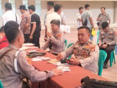 Polres OKI Gelar Pemeriksaan Psikologi Personel untuk Cegah Penyalahgunaan Senpi Dinas