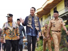 Pemkab OKI Bangun Jalan Poros di Kecamatan Air Sugihan