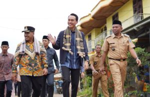 Pemkab OKI Bangun Jalan Poros di Kecamatan Air Sugihan