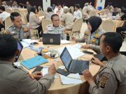 Polres OKI Ikuti Rapat Sinkronisasi Renstra dan Renja Polda Sumsel