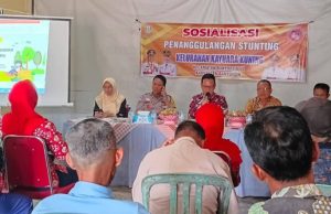 Kelurahan Kayuara Kuning Gelar Sosialisasi Penanganan Stunting, Camat Banyuasin III Tekankan Pentingnya Gizi Sejak Dini