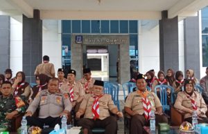 Kapolsek Kayuagung Hadiri Pembukaan Jambore Ranting Pramuka 2025