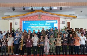 Dandim 0402/OKI-OI Hadiri Acara Purna Tugas Sekda Ogan Ilir
