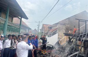 Rumah di Kayuagung Ludes Terbakar, Warga Heboh Lihat Asap Membubung