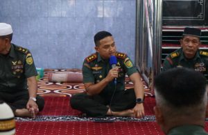 Kodim 0402/OKI-OI Panjatkan Doa untuk Keselamatan Korban Banjir dan Longsor di Sumatera
