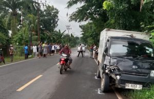 Tabrakan Motor vs Pickup di OKI, Pengendara Wanita Meninggal Dunia