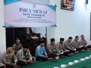 Maknai Isra Mi’raj, Polres OKI Dorong Personel Lebih Humanis dan Religius