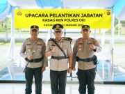 Upacara Pelantikan Jabatan Kabag Ren Polres OKI Berlangsung Khidmat