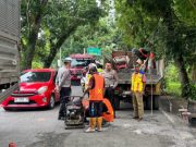 Antisipasi Arus Mudik, Polisi Lakukan Pengecekan Jalan Nasional di OKI