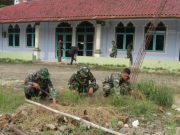 Kurve Serentak Jajaran Kodim 0402/OKI-OI, Wujud Kepedulian Sambut Ramadan