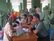 Peringati HUT ke-80 Persit KCK, Kodim 0402/OKI-OI Gelar Donor Darah
