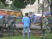 Bersatu Jaga Lingkungan, Kodim 0402/OKI-OI Adakan Jumat Bersih