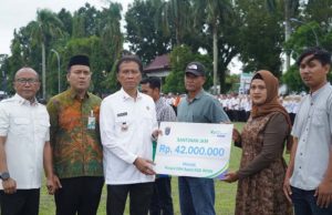 Ratusan Pekerja Sawit di OKI Terlindungi BPJS Ketenagakerjaan