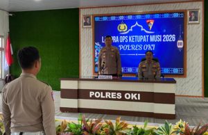 Jelang Operasi Ketupat Musi 2026, Polres OKI Gelar Latpraops untuk Tingkatkan Kesiapan Personel