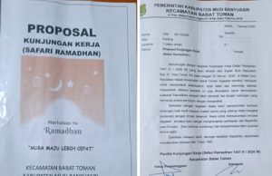 Jelang Safari Ramadan Bupati Muba, Proposal Puluhan Juta Beredar ke Perusahaan dan Pengusaha Minyak