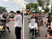 Semangat Ramadan, Kejari OKI Bagikan Takjil untuk Warga yang Melintas