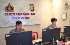 Polres OKI Gerak Cepat Via Layanan 110, Dua Anak Pemudik Tertinggal di Rest Area Selamat