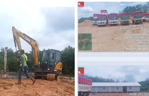 Diduga Hutan Kawasan Bayung Lencir Dijadikan Lahan Parkir Mobil Batubara oleh PT PII