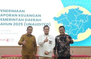 Serahkan LKPD 2025, Pemkab OKI Targetkan WTP ke-15