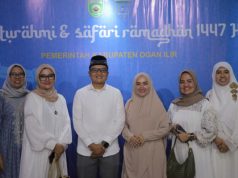 Pererat Silaturahmi, Dandim 0402/OKI-OI dan Ketua Persit KCK Hadiri Safari Ramadan Pemkab Ogan Ilir