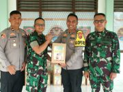 Kapolres OKI Kunjungi Kodim, Pererat Soliditas TNI–Polri