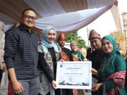 Wujud Kepedulian Budaya, Dandim 0402/OKI Hadiri Midang Morge Siwe Bersama Forkopimda