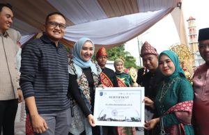 Wujud Kepedulian Budaya, Dandim 0402/OKI Hadiri Midang Morge Siwe Bersama Forkopimda