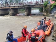 Speedboat Tabrak Jembatan, Polres OKI dan Tim Gabungan Lakukan Pencarian Korban