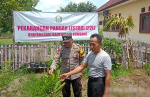 Polisi Turun Langsung, Warga Air Kumbang Diajak Sukseskan Program Swasembada Pangan