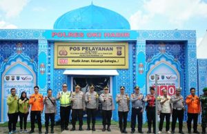 Pastikan Kesiapan Operasi Ketupat Musi 2026, Pamatwil Polda Sumsel Tinjau Posyan Celikah dan Mako Polres OKI