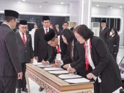 Menteri ATR/Kepala BPN Lantik 85 Pejabat, Perkuat Reformasi SDM dan Rotasi Jabatan