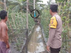 Bhabinkamtibmas Muara Telang Ajak Warga Banyuasin Sukseskan Swasembada Pangan Nasional