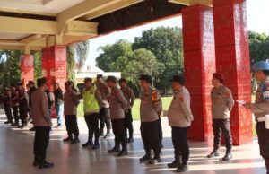 Kapolres Banyuasin Turun Langsung, Pastikan Ibadah Jumat Agung dan Paskah Kondusif