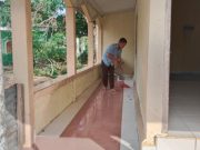 Satgas TMMD Kodim 0402/OKI Bersihkan Masjid Al-Hidayah Bersama Warga
