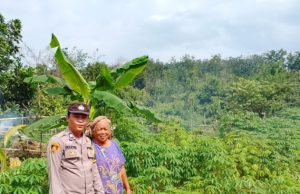 Dorong Swasembada Pangan, Bhabinkamtibmas Rantau Bayur Ajak Warga Lebung Maksimalkan Lahan Pertanian