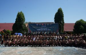 Dandim 0402/OKI Tutup Persami KKRI, Tekankan Nasionalisme dan Kepedulian Sosial