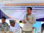 Sinergi Lintas Instansi, Pengadaan Tanah Interchange Exit Tol Mataram Jaya Mesuji Raya Mulai Disosialisasikan