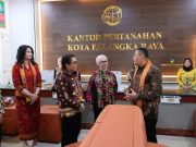 Wamen Ossy Tinjau Kantah Kota Palangkaraya, Dorong Layanan Pertanahan Semakin Mudah bagi Masyarakat